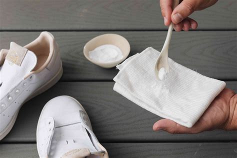 how to clean white sneakers.